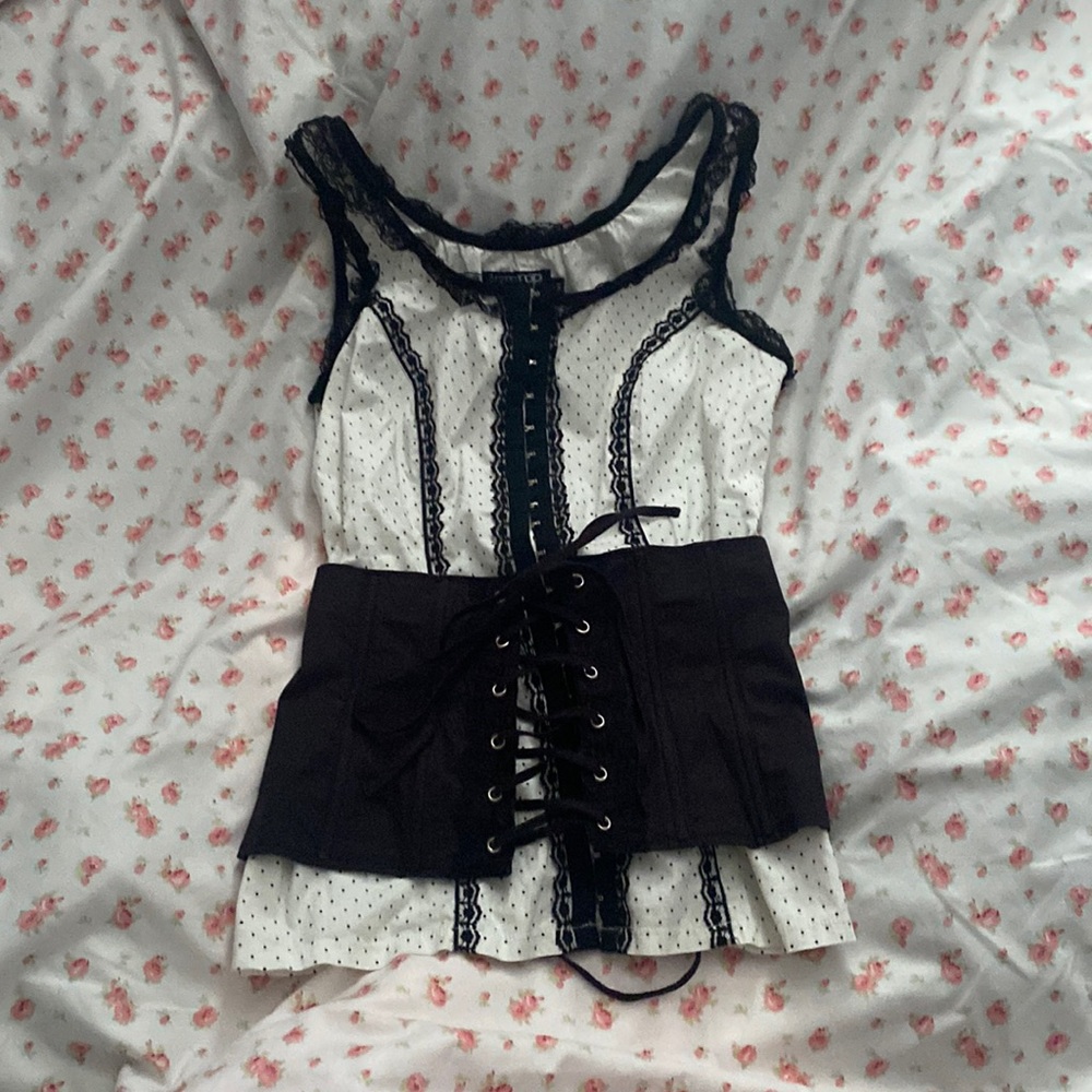 final price tripp nyc corseted tank top